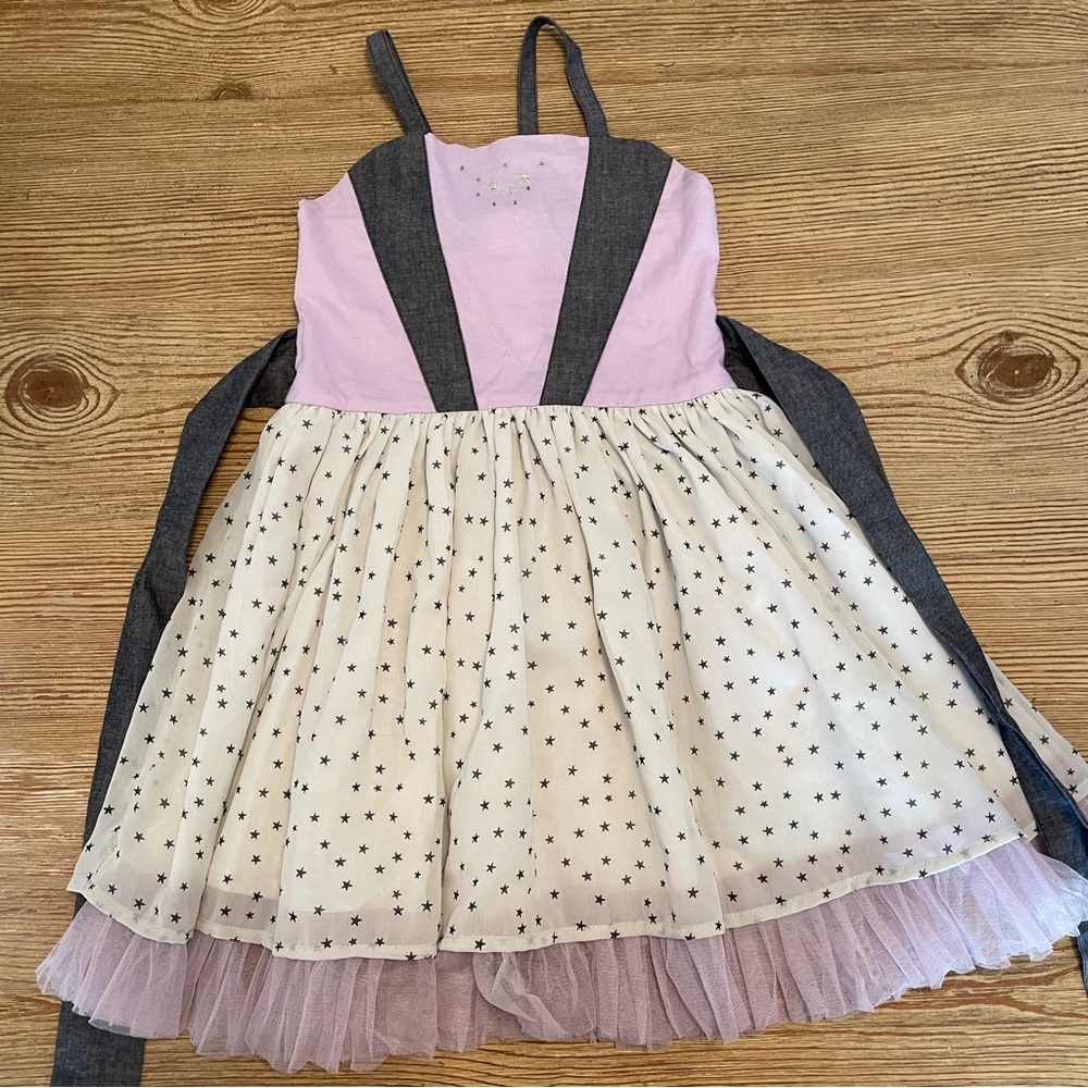 Well Dressed Wolf Wildlings Star Super Hero Lavender Dress